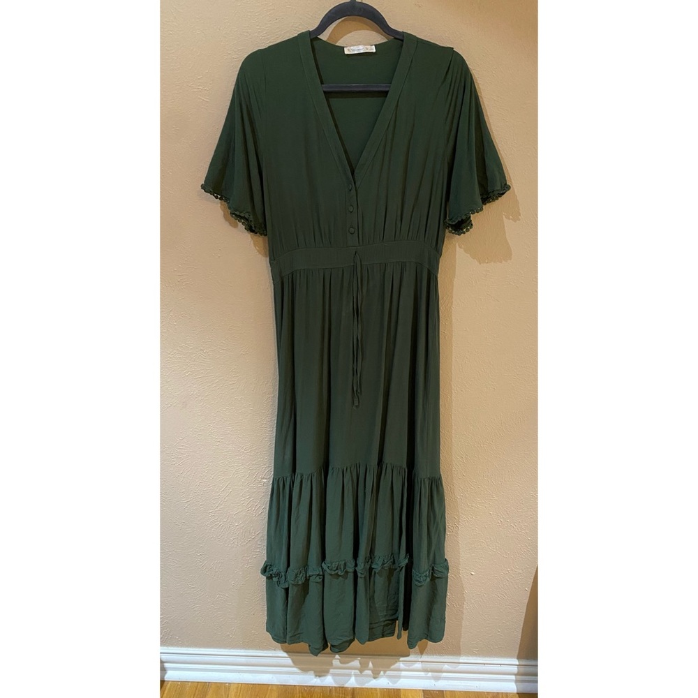 R.Vivimos boho maxi dress. Size L.
